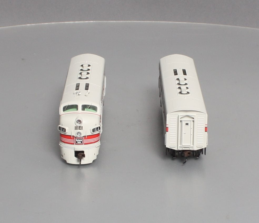 Athearn G2703 HO CB&Q F3A/B Diesel Locomotive Set #164C/B LN/Box