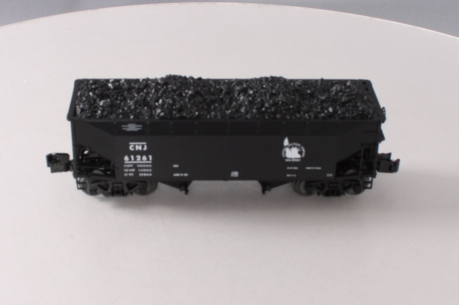 Lionel 6-17068 O Gauge Jersey Central Offset Hopper Car #61261 LN/Box