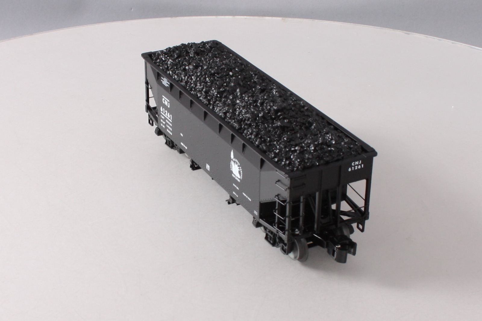 Lionel 6-17068 O Gauge Jersey Central Offset Hopper Car #61261 LN/Box