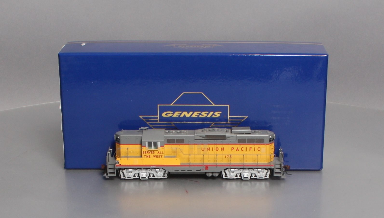 Athearn G62625 HO Union Pacific GP9 Diesel Locomotive with DCC & Sound #173