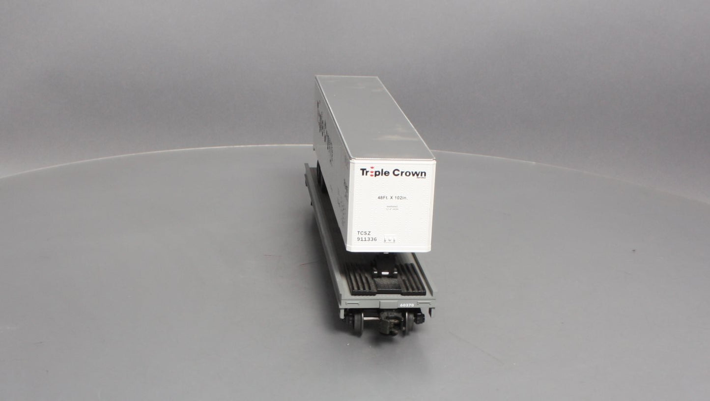 MTH 20-98116 O Norfolk Southern Flatcar with 48' Trailer #60370 LN/Box