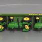 MTH 20-98361 O Gauge John Deere Flat Car w/ Three 4010 Tractors LN/Box