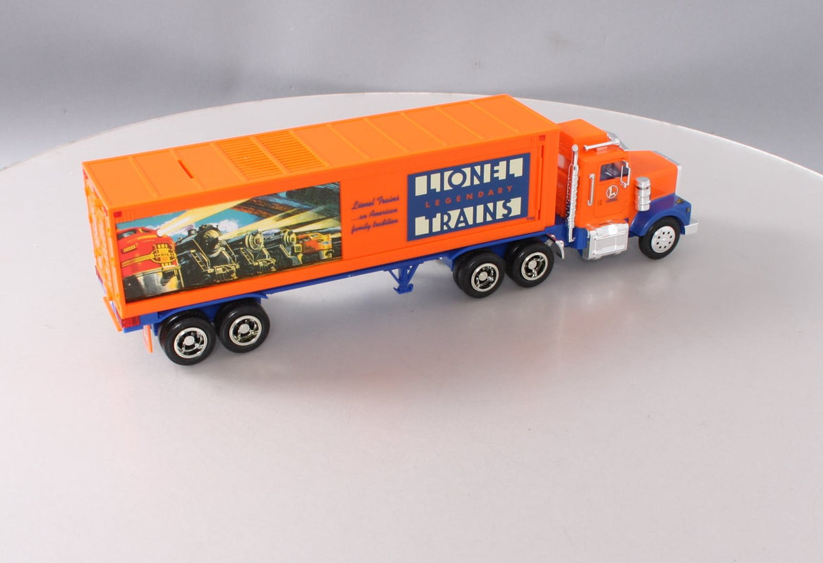 Lionel TMT-18011 Lionel Box Trailer Toy Truck W/Operating Lights/SoundsCoin Bank