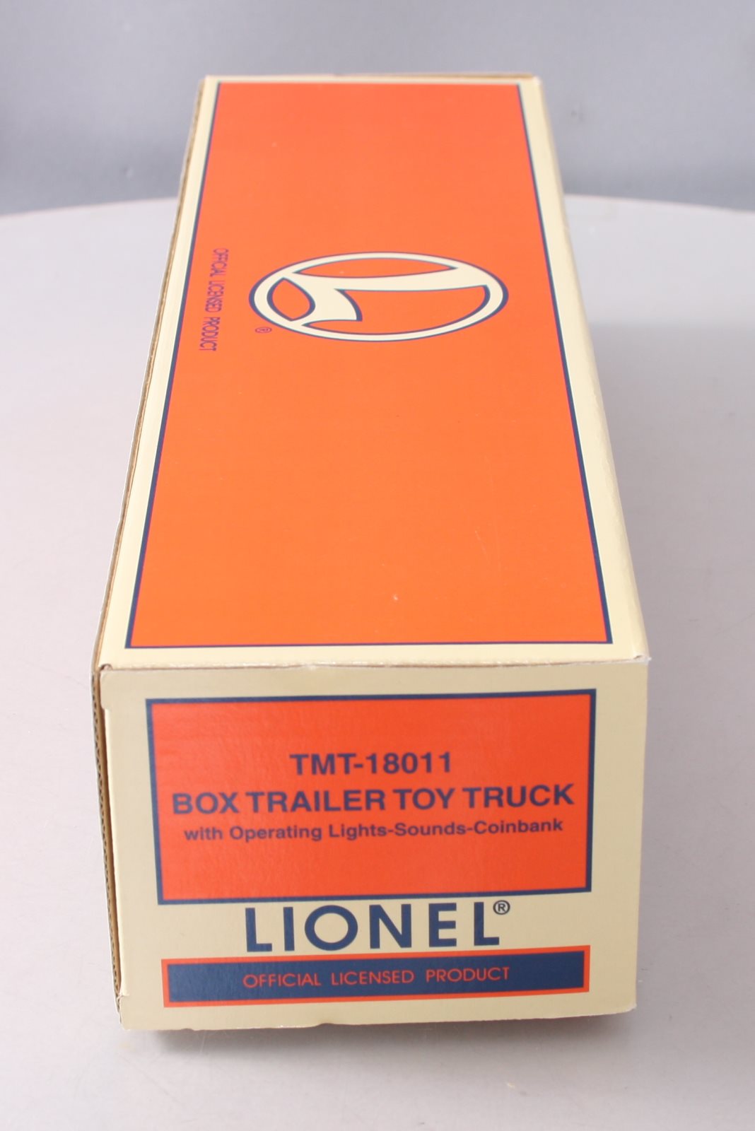Lionel TMT-18011 Lionel Box Trailer Toy Truck W/Operating Lights/SoundsCoin Bank