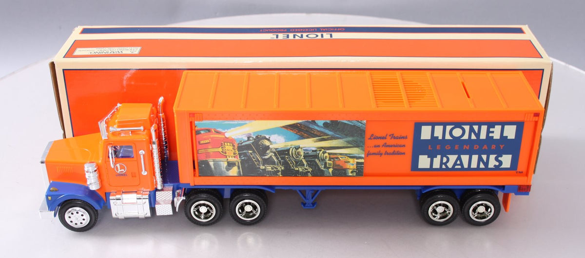 Lionel TMT-18011 Lionel Box Trailer Toy Truck W/Operating Lights/SoundsCoin Bank