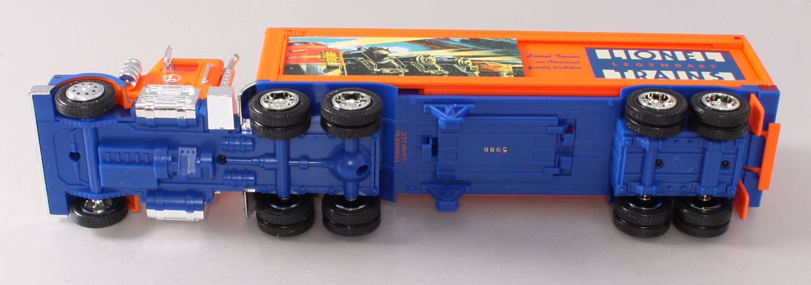 Lionel TMT-18011 Lionel Box Trailer Toy Truck W/Operating Lights/SoundsCoin Bank