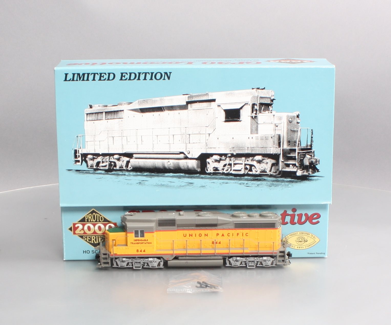 Proto 2000 23090 HO UP GP30 Phase ll Diesel Locomotive w/Dynamic Brakes #844 EX/Box