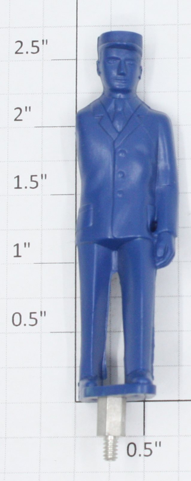 Lionel 145-27 Blue Gateman Figure without Arm or Lantern-Has Screw