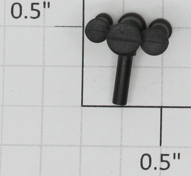 American Flyer PA11049 Triple Black Plastic Alco Horn (8153-25)