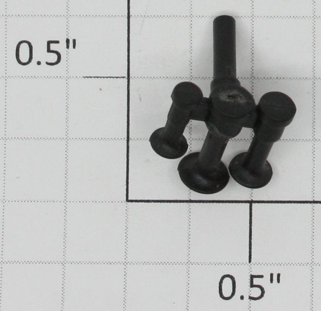 American Flyer PA11049 Triple Black Plastic Alco Horn (8153-25)