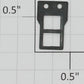 American Flyer PA11491B S Scale Diesel 2 Hole Ladder Step