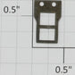 American Flyer PA11491B S Scale Diesel 2 Hole Ladder Step