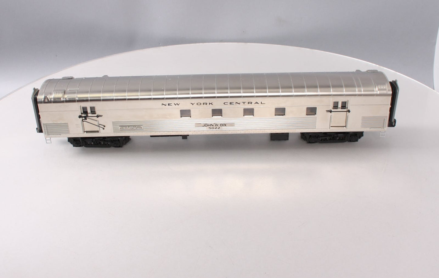 MTH 20-68146 O Gauge New York Central 70' RPO Passenger Car (Ribbed)