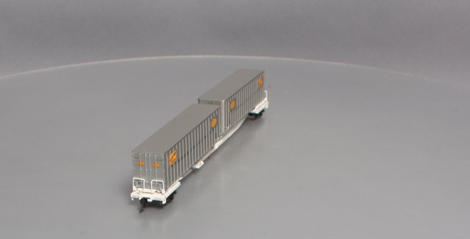 Walthers 932-40853 HO P&L.E Flexi-Van Flat Car With Trailer #504225 LN