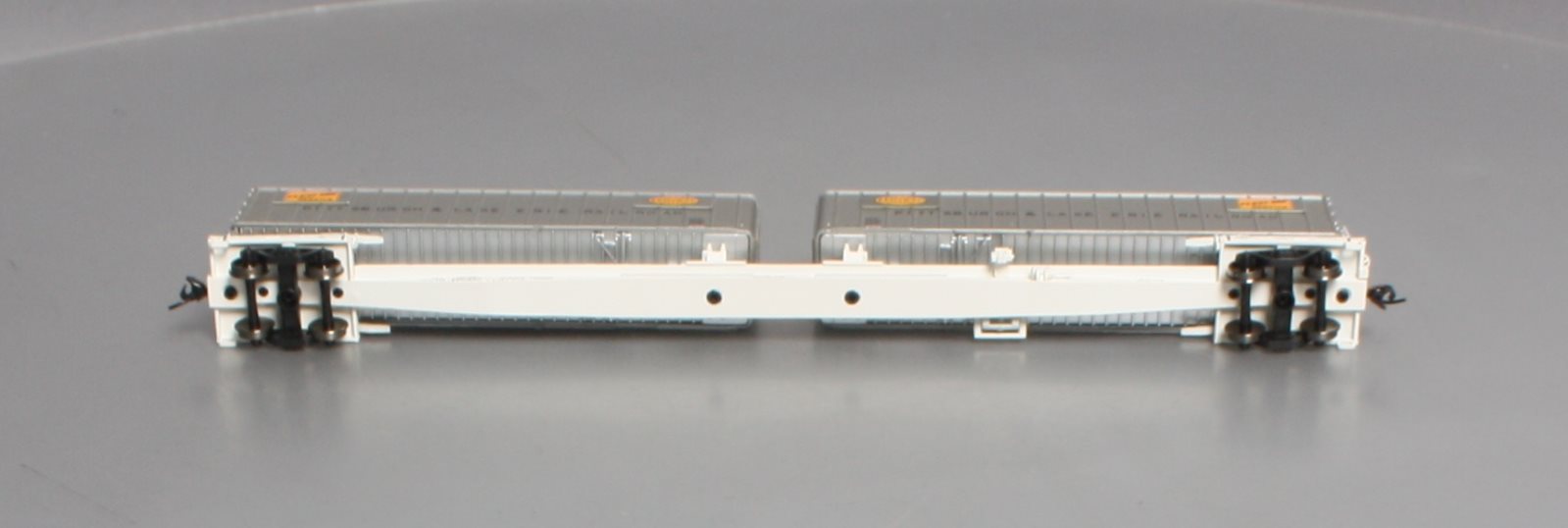 Walthers 932-40853 HO P&L.E Flexi-Van Flat Car With Trailer #504225 LN