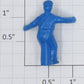 Lionel 3464-17 Blue Unpainted Operating Boxcar Figure with Arms Out