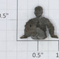 Lionel 50-83 O Gauge Olive Green Rotating Seated Figure