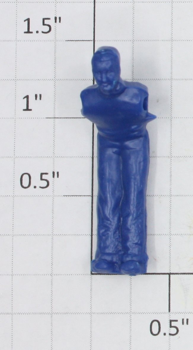 Lionel 352-7 Unpainted Plastic Icing Station Blue Torso Figure