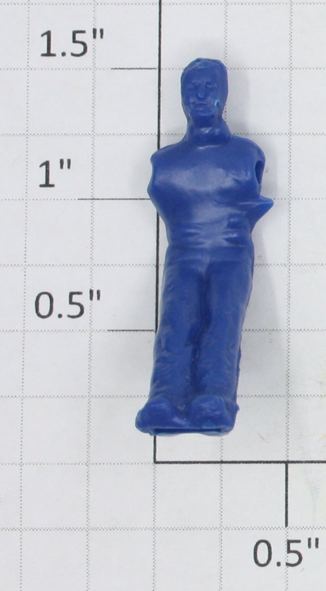 Lionel 352-7 Unpainted Plastic Icing Station Blue Torso Figure