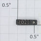 Lionel 2023-11 Right Hand Black Painted Raised Number Board Marker Lens