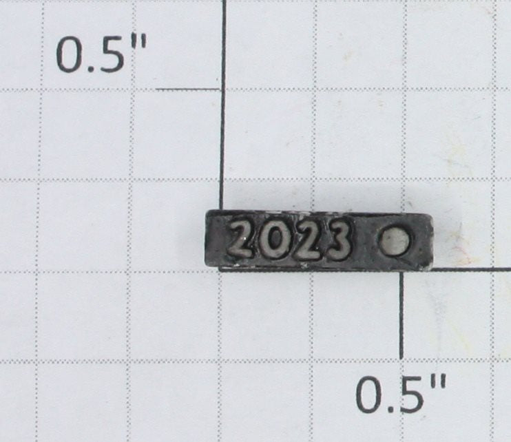 Lionel 2023-11 Right Hand Black Painted Raised Number Board Marker Lens