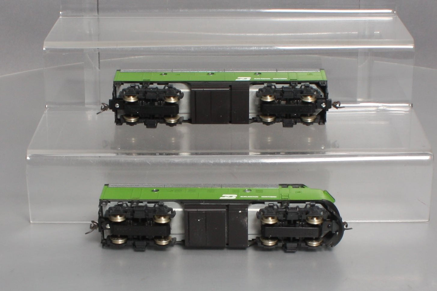 Stewart 5911 HO Scale Burlington Northern EMD F9 A/B Diesel Locomotive Set NIB