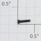 Lionel 8082-303 Black Phillips Pan Head Machine Screw