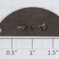 American Flyer XA10287-L S Scale Female 2-Hole Jack Panel