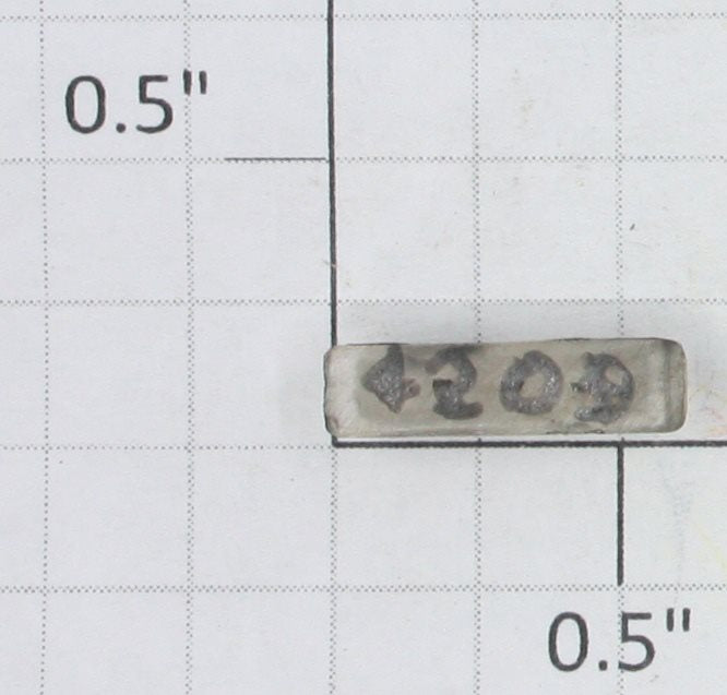 Lionel 4205-8 Left Hand Marker Lens / Number Board
