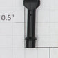 Lionel 27634-16 Santa Fe Extended Vision Black Smoke Stack with Deflector