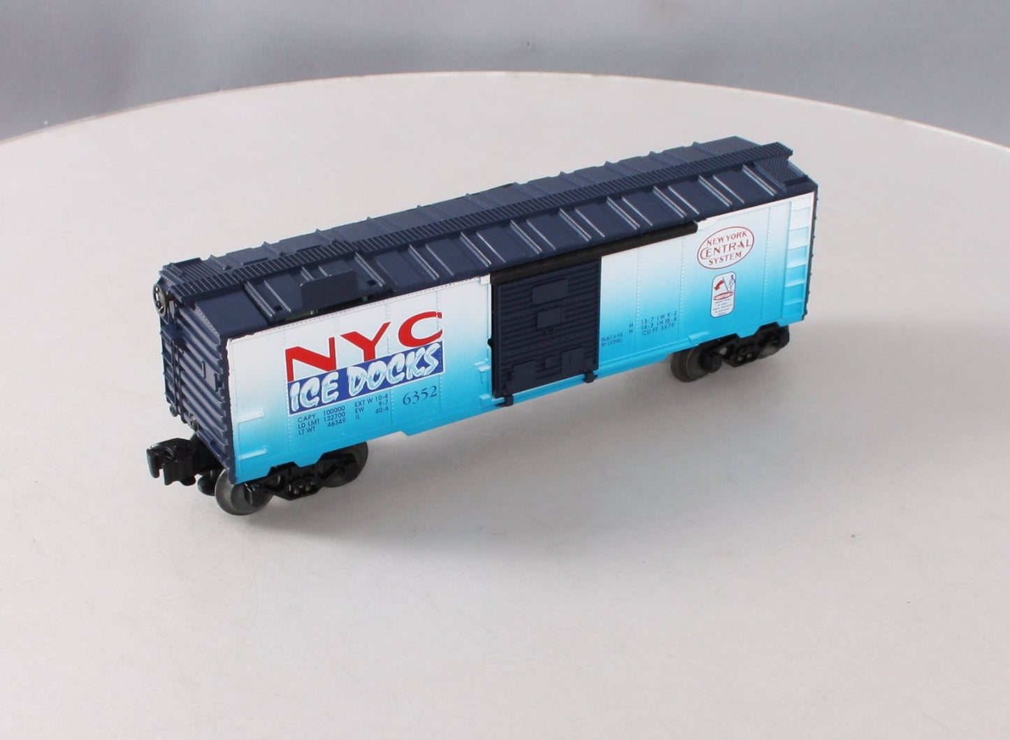 Lionel 6-16767 O Gauge New York Central Ice Docks Operating Ice Car #6352 LN/Box