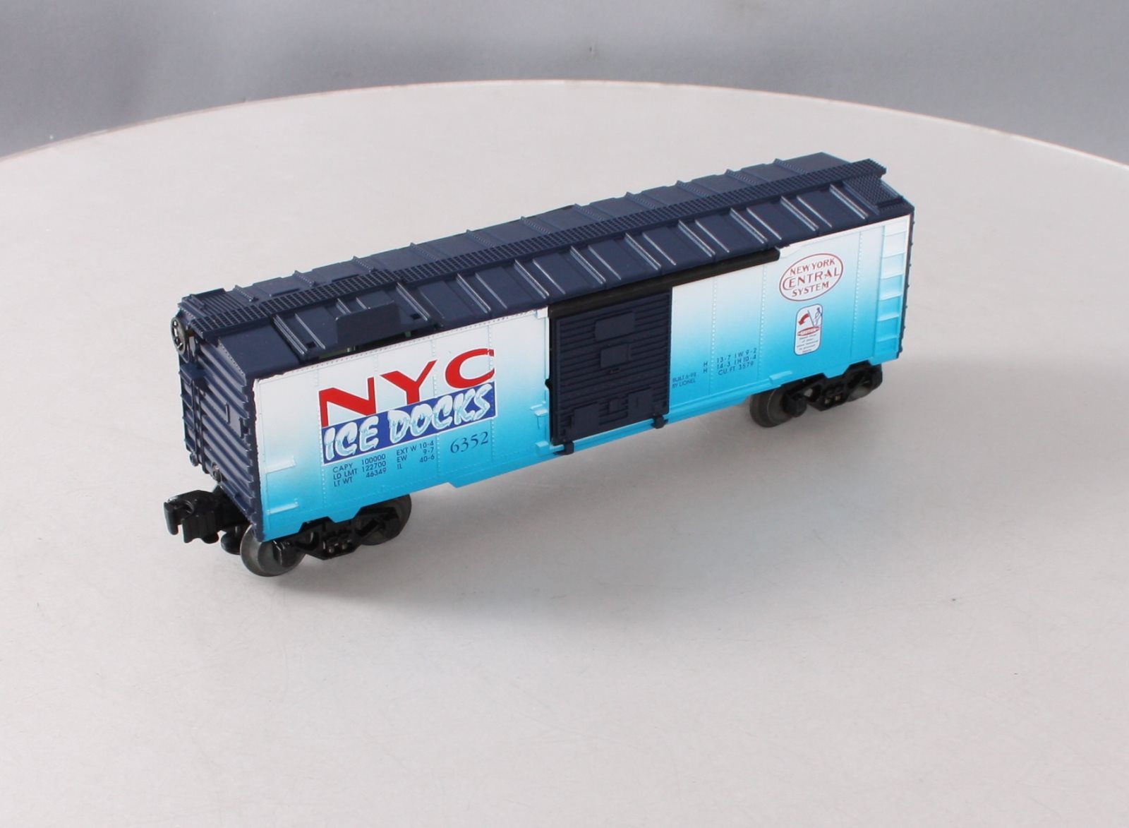 Lionel 6-16767 O Gauge New York Central Ice Docks Operating Ice Car #6352 LN/Box