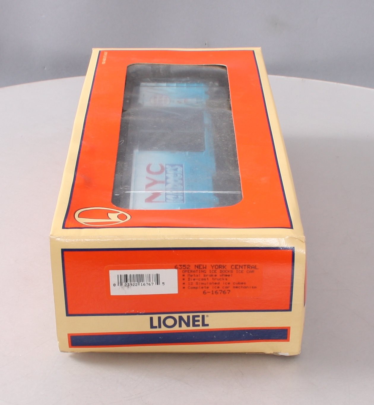 Lionel 6-16767 O Gauge New York Central Ice Docks Operating Ice Car #6352 LN/Box