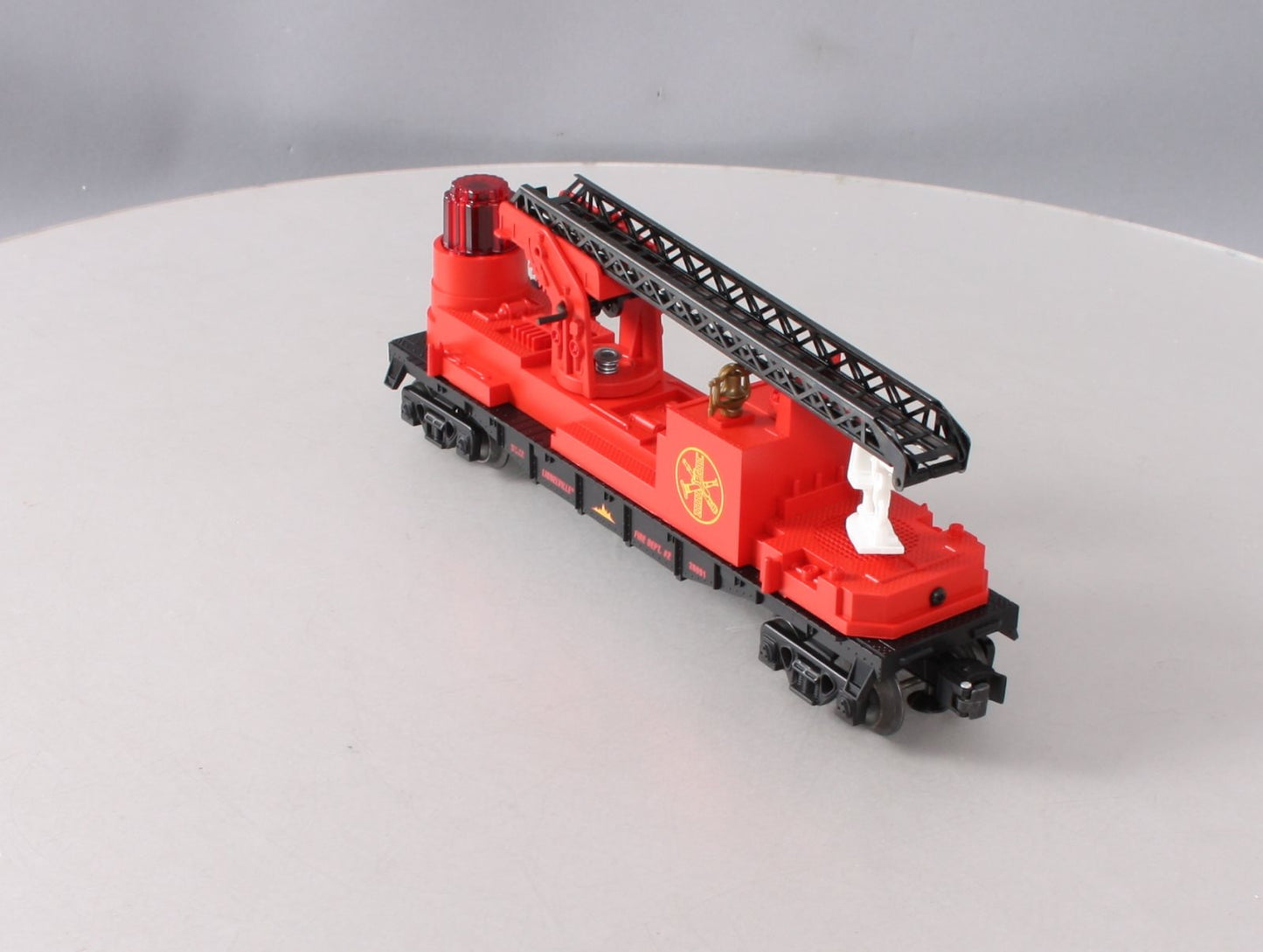Lionel 6-26991 O Gauge Lionelville Fire Ladder Car #2 LN/Box