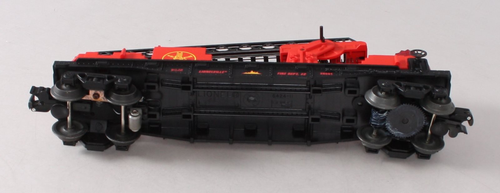 Lionel 6-26991 O Gauge Lionelville Fire Ladder Car #2 LN/Box