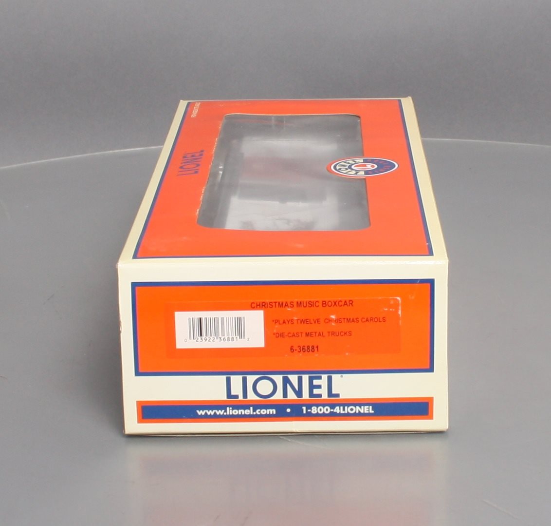 Lionel 6-36881 O Christmas Music Boxcar LN/Box