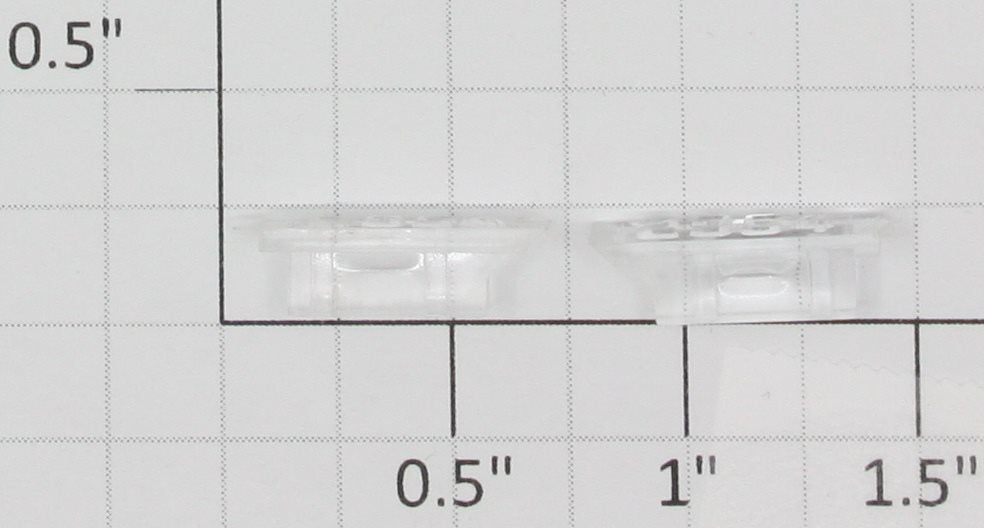 Lionel 2354-6/10 Clear Raised Number Marker Lens/Number Board Set (Pair of 2)