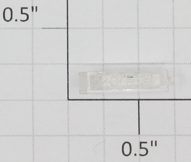 Lionel 2363-6 Right Hand Clear Raised Number Marker Lens/Number Board