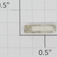 Lionel 8480-8 F-3 Clear Blank Number Board/Marker Lens