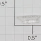 Lionel 2023-6 Left Hand Clear Raised Number Marker Lens/Number board
