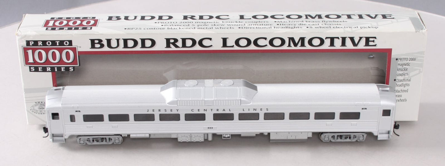 Proto 1000 31239 HO Scale Jersey Central Budd RDC1 Passenger Locomotive #553 LN/Box