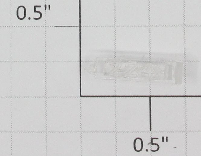 Lionel 2243-10 Left Hand Clear Raised Number Marker Lens/Number Board