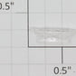 Lionel 2243-10 Left Hand Clear Raised Number Marker Lens/Number Board