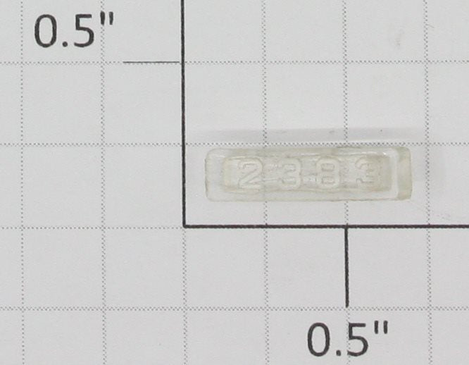 Lionel 2383-10 Left Hand Clear Raised Number Marker Lens/Number Board