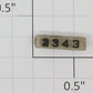 Lionel 2343-10 Left Hand Painted Marker Lens/Number Board