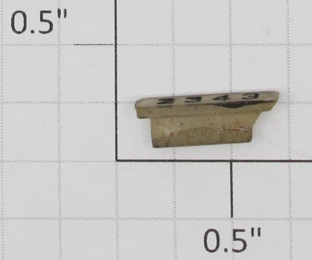 Lionel 2343-10 Left Hand Painted Marker Lens/Number Board