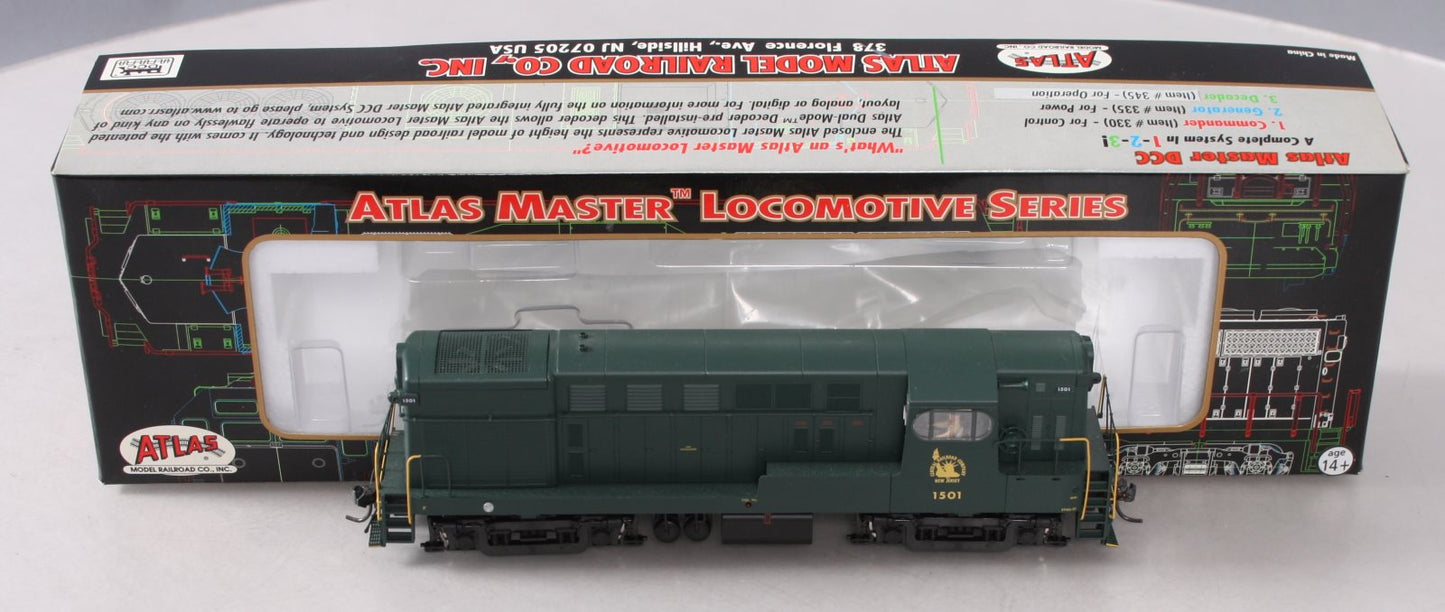 Atlas 9596 HO Scale Jersey Central H15-44 Diesel Locomotive #1501