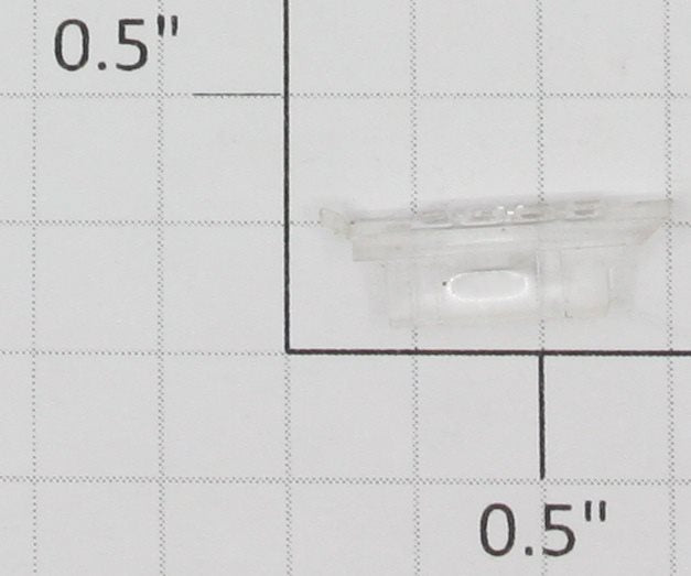 Lionel 2368-6/10 Left Hand Clear Raised Number Marker Lens/Number Board