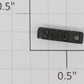 Lionel 2033-6 Left Hand Black Painted Raised Number Marker Lens/Number Board