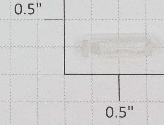Lionel 2373-8 Right Hand Clear Raised Number Marker Lens/Number Board